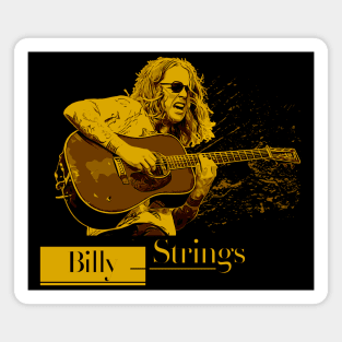 Billy Strings | Yellow retro Magnet